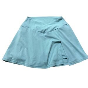 Blogilates blue athletic skort with pockets size medium
